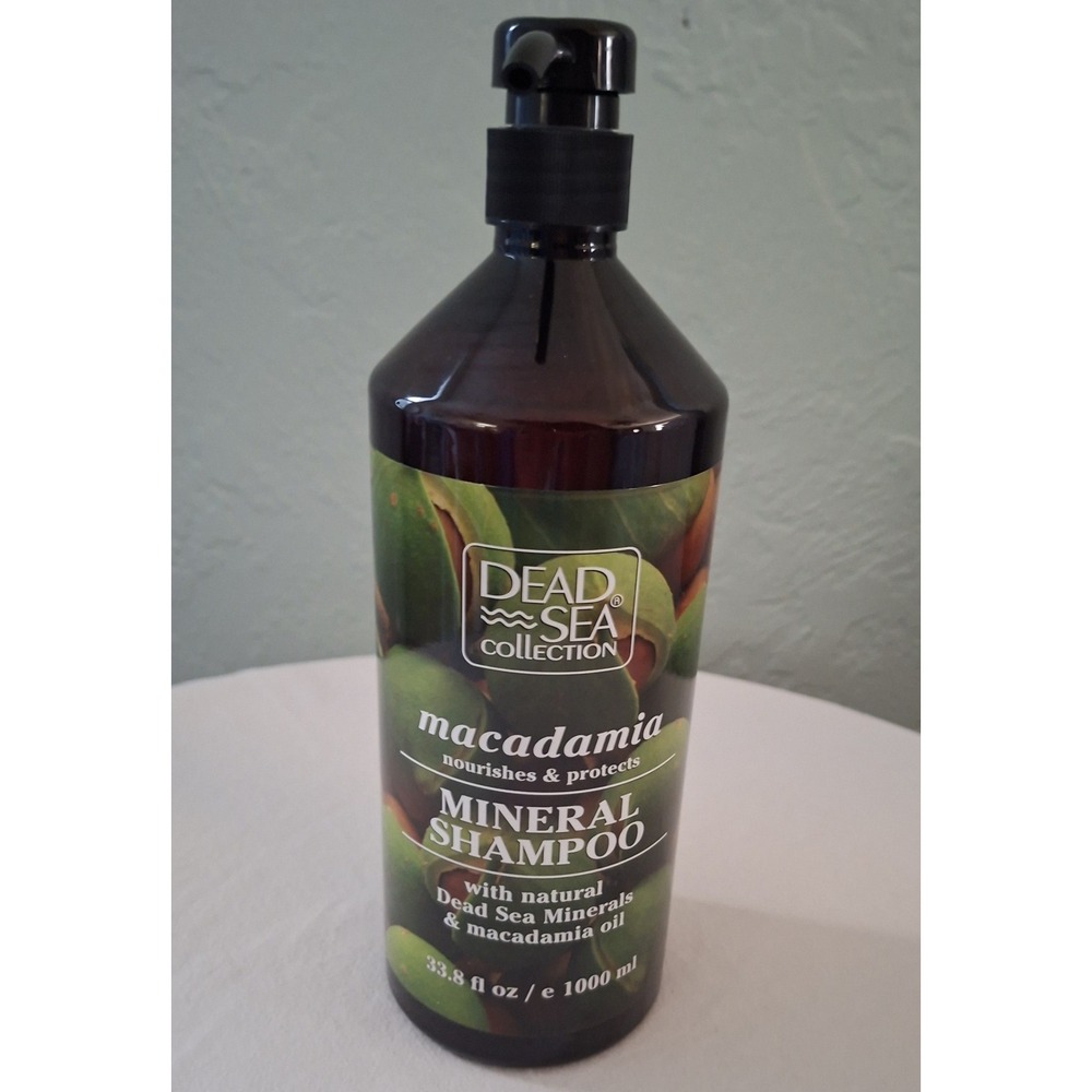 DEAD‎ SEA COLLECTION MACADEMIA MINERAL SHAMPOO, 33.8 OZ
